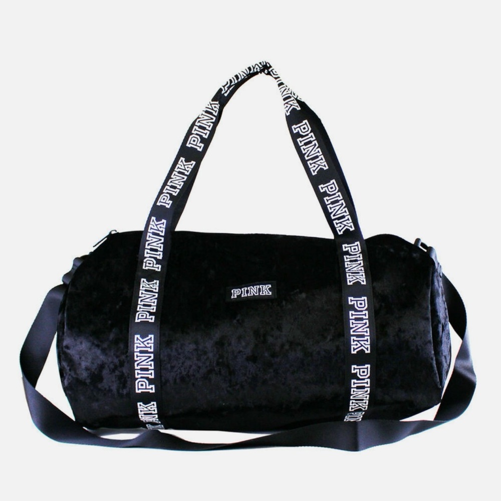 Victorias Secret PINK Velvet Duffle Bag